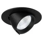 Noxion LED Spot Forza V2 Aluminium Svart 28/32/36/40W - 3300/3700/4100/4500lm 36D - 930-940-957 CCT | 160mm - Utskjæring 145mm - Beste Fargegjengivelse