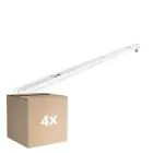 Fordelspakning 4x Noxion Lyslister Click V2 LED T8 | Egnet for 1x 150cm LED Lysrør
