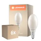 Fordelspakning 6x Ledvance HQL LED P E27 LED 32.4W 6000lm D - 840 Kald Hvit | Erstatter 125W