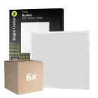 Fordelspakning 6x Bright Choice LED Panel Backlit 36W 3600lm - 830 Varm Hvit | 60x60cm - UGR 