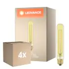 Fordelspakning 4x Ledvance Vintage 1906 LED E27 Lysrør gull 4W 400lm - 820 ekstra varm hvit | erstatter 35W
