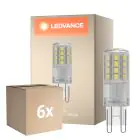Fordelspakning 6x Osram LED Capsule G9 Klar 4.8W 600lm - 840 Kald Hvit | Erstatter 48W