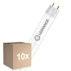 Fordelspakning 10x Ledvance LED Lysrør T8 EM Superior (EM/Mains) High Output T8 6.3W 1100lm - 840 Kald Hvit | 60cm - Erstatter 18W