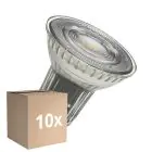 Fordelspakning 10x Ledvance LED Spot GU10 PAR16 6.1W 575lm 36D - 930 Varm Hvit | Beste Fargegjengivelse - Dimbar - Erstatter 80W