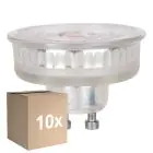 Fordelspakning 10x Eglo LED Spot GU10 PAR16 4W 400lm 38D - 840 Kald Hvit | Erstatter 57W