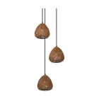 Ledvance Decor Papir Drop Gips/Stål Pendel Lampe Beige | Egnet for 3X E27